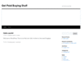 getpaidbuyingstuff.com
