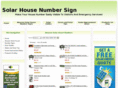 solarhousenumbersign.com