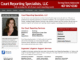 courtreportingspecialists.com