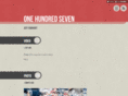 onehundredseven.net