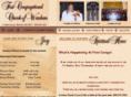 firstcongowareham.com