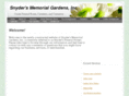 snydersmemorialgardens.com