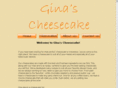 ginascheesecake.com