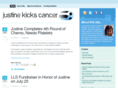 justinekickscancer.com