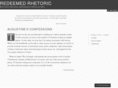 redeemedrhetoric.com