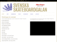 svenskaskateboardgalan.com