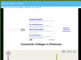 communitycollegesinoklahoma.com