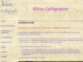 aline-calligraphe.com