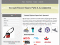 vacuumcleanerspareparts.com