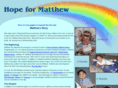 hope4matthew.com