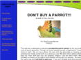 dontbuyaparrot.com