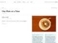 oneplateatatime.com