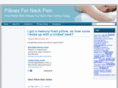 pillowforneckpain.org