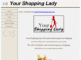 yourshoppinglady.com