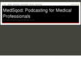bloggingformedicalprofessionals.com
