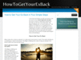 ehowtogetyourexback.com