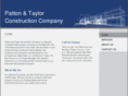 pattonandtaylorconstruction.com