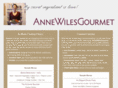 annewilesgourmet.com