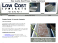 lowcostconcretellc.com