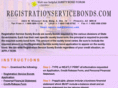 registrationservicebonds.com