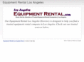 equipmentrentallosangeles.com