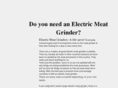 electricmeatgrinder.com