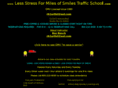 lessstressformilesofsmilestrafficschool.com