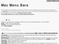 macmenubars.com