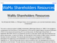 wamu-shareholders-resources.com