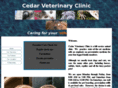 cedarvetclinic.com