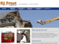 rjfrostdumpsters.com
