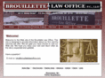 brouillettelawoffice.com