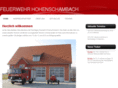 feuerwehr-hohenschambach.com