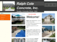 ralphcoleconcrete.com