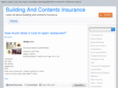 buildingandcontentsinsurance.biz