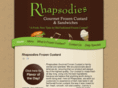 rhapsodiesfrozencustard.com