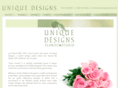 uniquedesignsfloriststudio.com