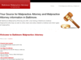 baltimore-malpractice-attorney.com