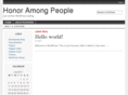 honoramongpeople.com