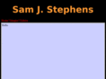 samjstephens.com