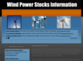 windpowerstocks.info