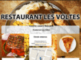 restaurantlesvoltes.com