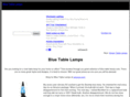bluetablelamps.com