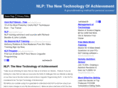 nlpthenewtechnologyofachievement.org