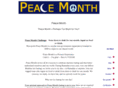 peacemonth.com