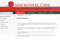 adocretoselcisne.com