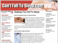 cantfalltosleep.com