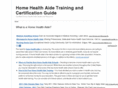 homehealthaidetraining.org