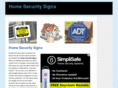 homesecuritysigns.net