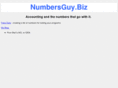 numbersguy.biz